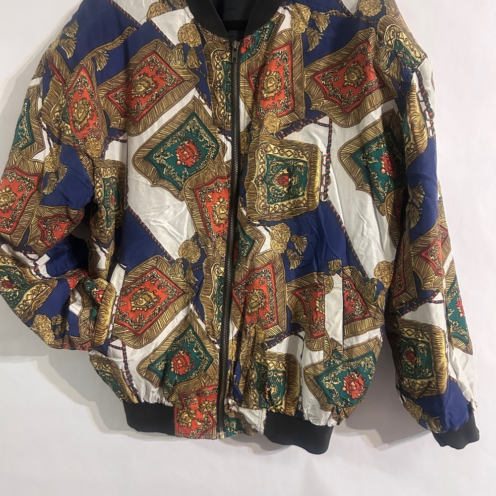 Multicolor Bomber Jacket